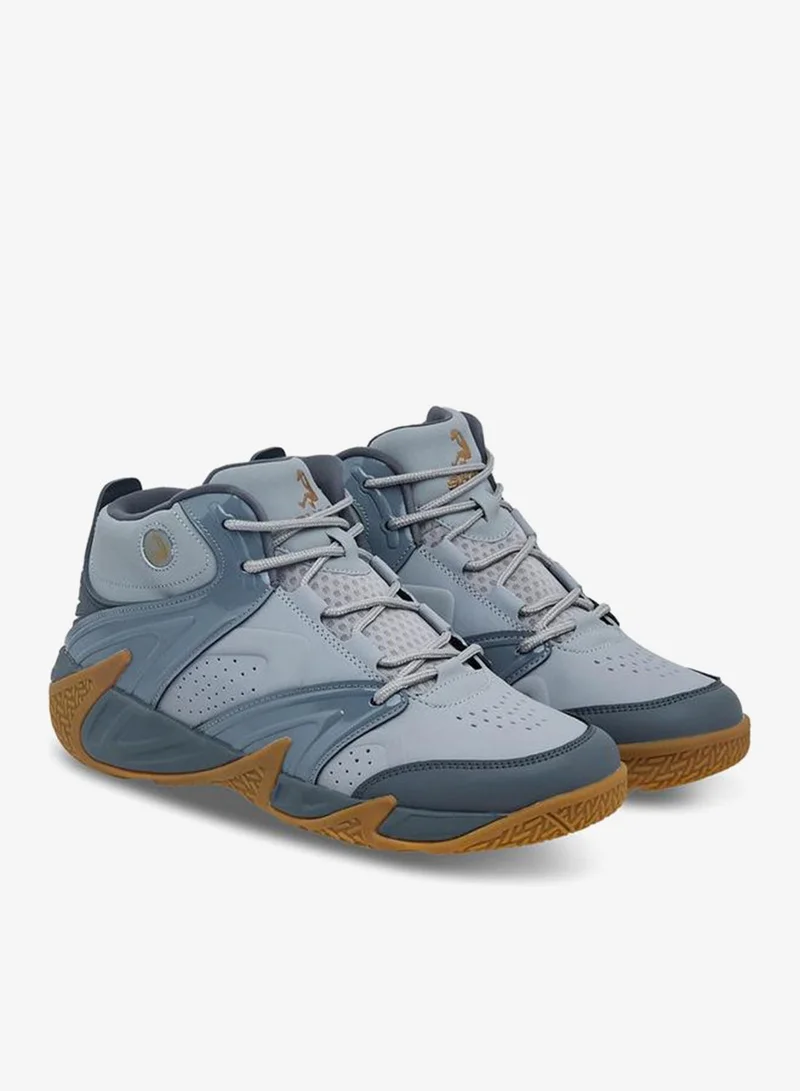 SHAQ GREY Men Lace-Up Basketball Shoes for Men | Best Price UAE
